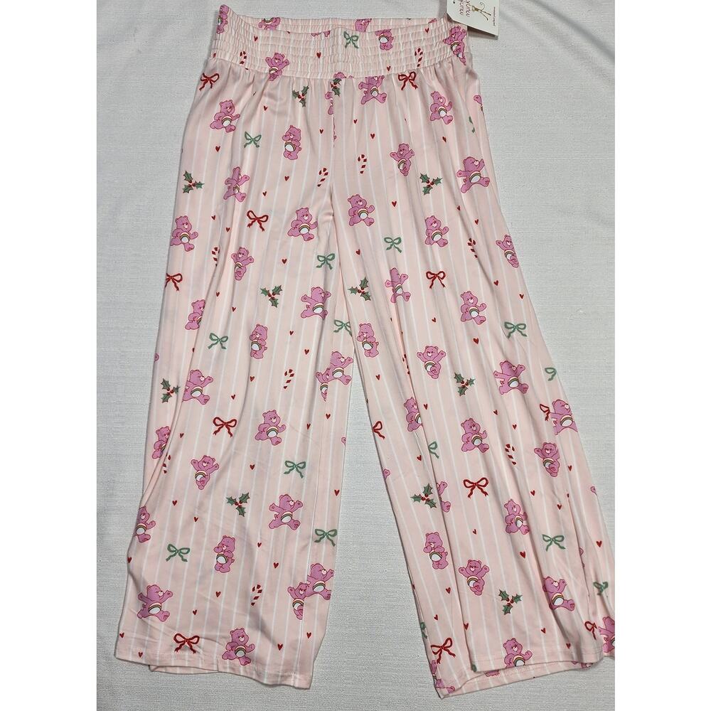 Care Bears Christmas pajamas women Large NWT
